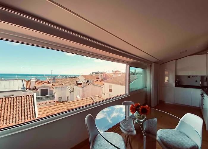 Sea View Loft 30 Secs To In Historic Old Town Apartamento Cascaes